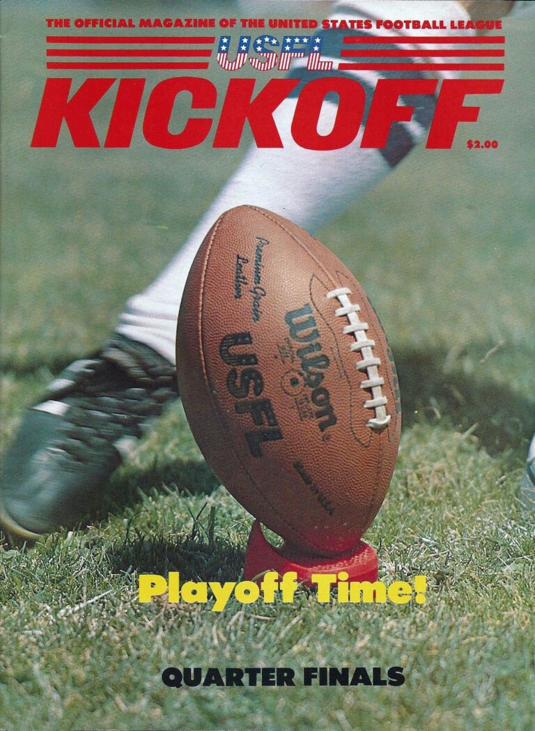 1985 USFL Kickoff Magazine Programs – SportsPaper.info