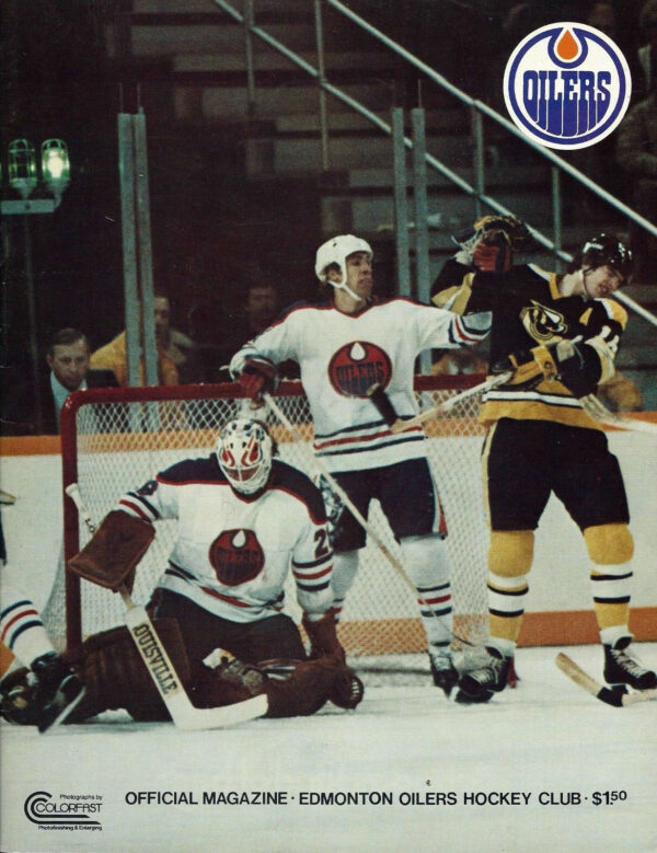 1978-79 Edmonton Oilers program