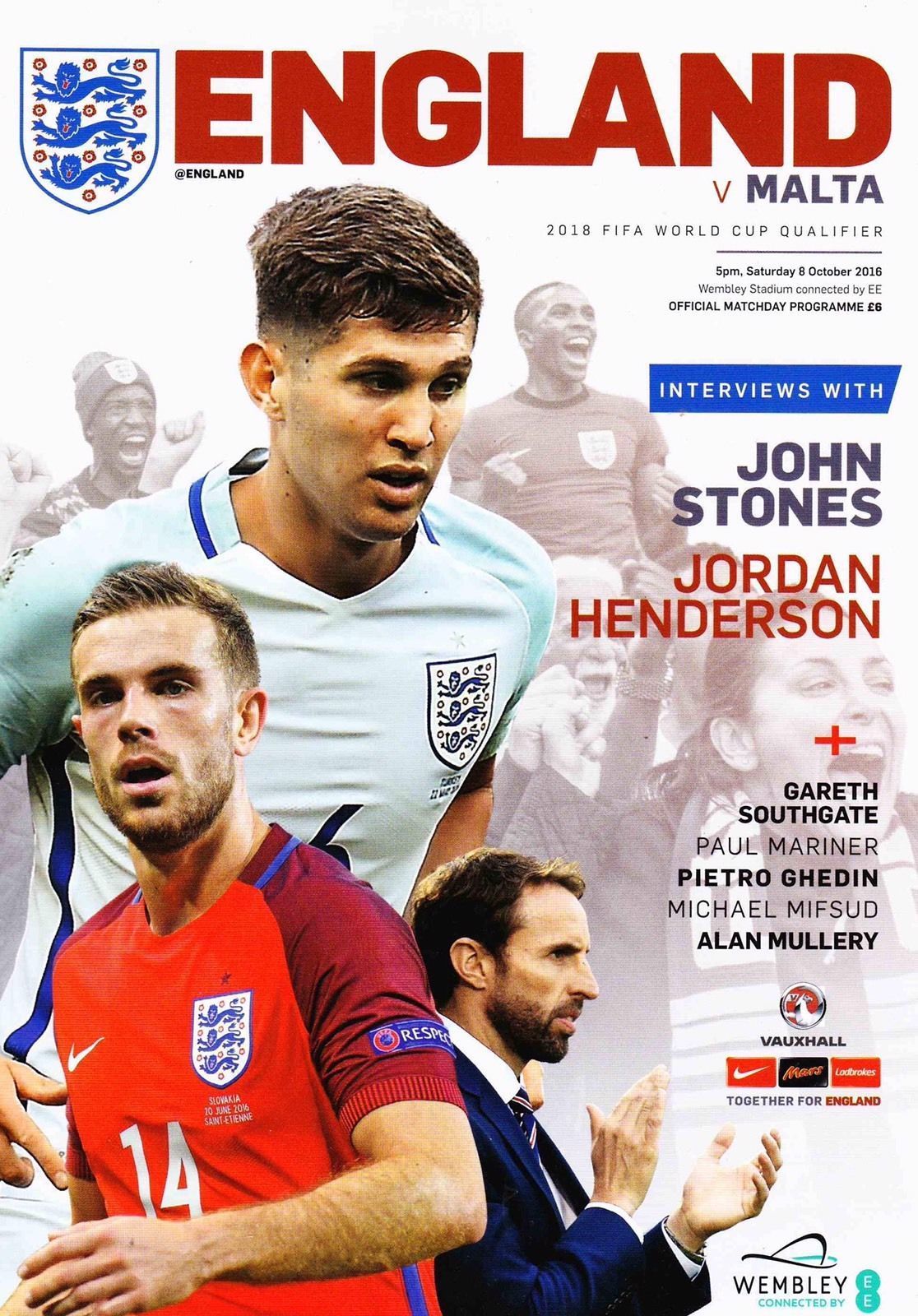 England vs. Malta (October 8, 2016)