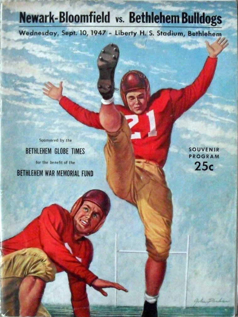 Bethlehem Bulldogs vs. Bloomfield Cardinals (September 10, 1947)