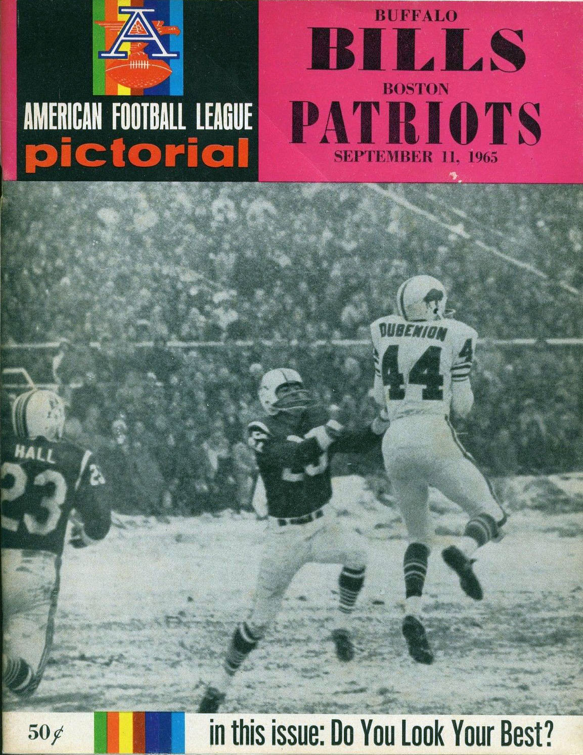 Buffalo Bills vs. Boston Patriots (September 11, 1965)