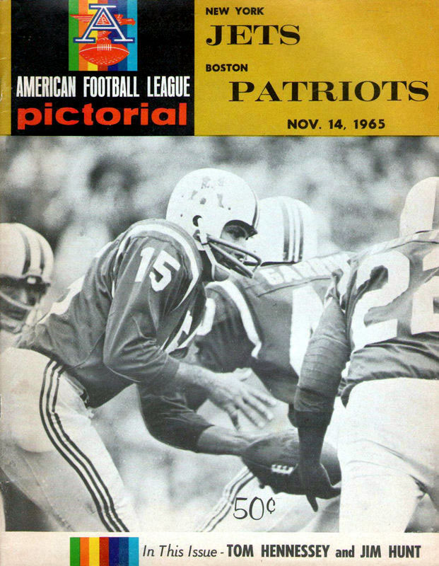Boston Patriots vs. New York Jets (November 14, 1965)