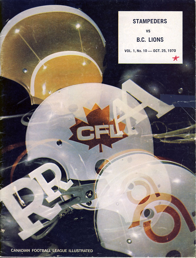 Calgary Stampeders vs. BC Lions (October 25, 1970)