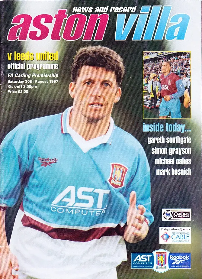 Aston Villa vs. Leeds United (August 30, 1997)