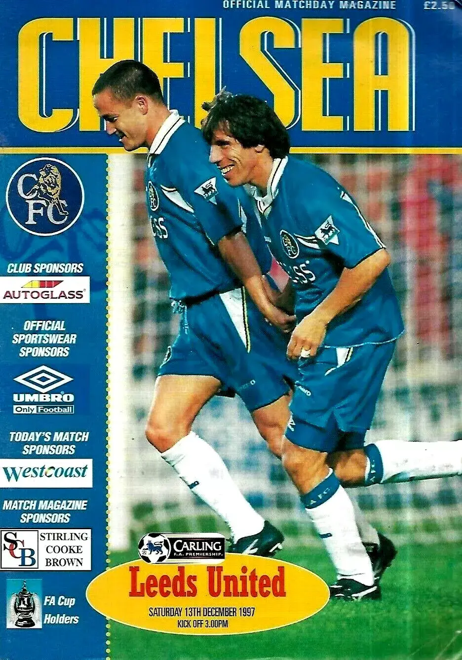 Chelsea vs. Leeds United (December 13, 1997)