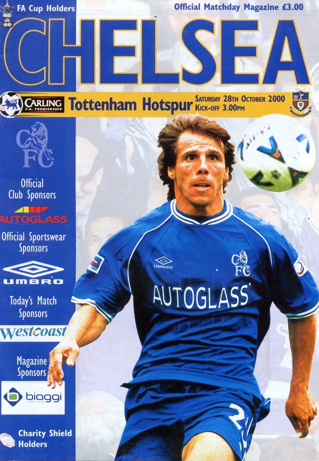 Chelsea vs. Tottenham Hotspur (October 28, 2000)