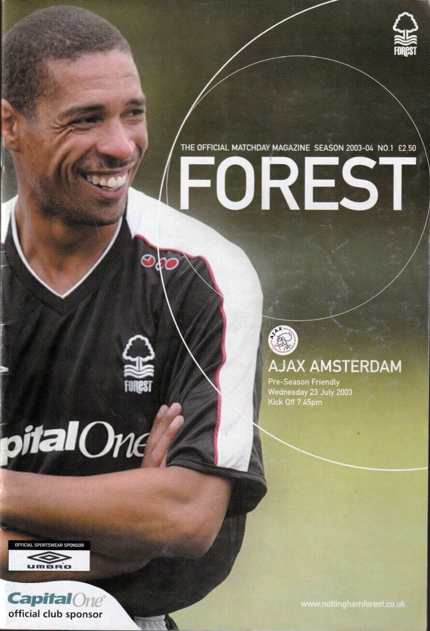Nottingham Forest vs. AFC Ajax (July 23, 2003)