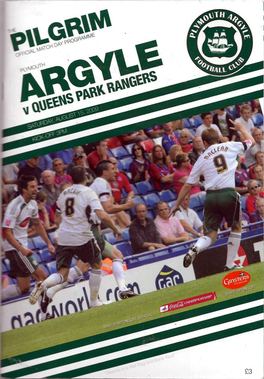 Plymouth Argyle vs. Queens Park Rangers (August 15, 2009)
