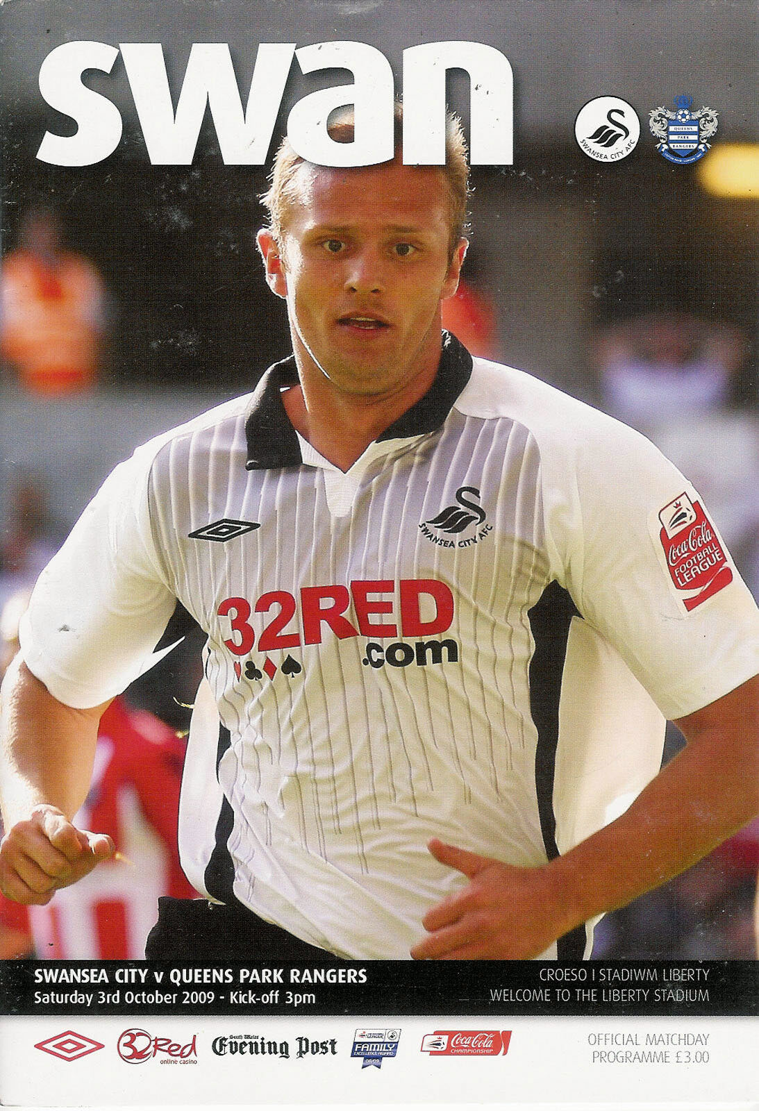 Swansea City vs. Queens Park Rangers (October 3, 2009)