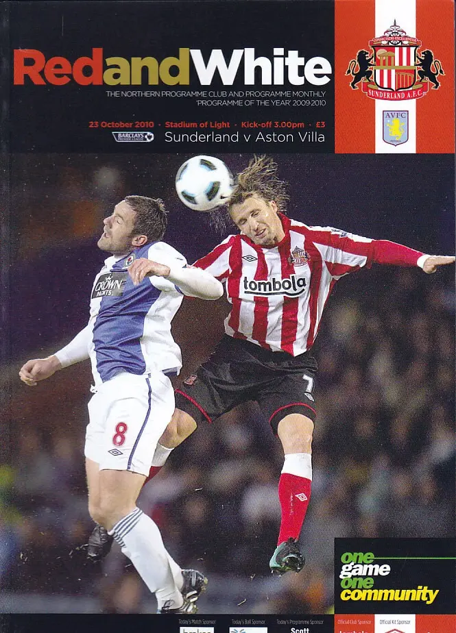 Sunderland vs. Aston Villa (October 23, 2010)