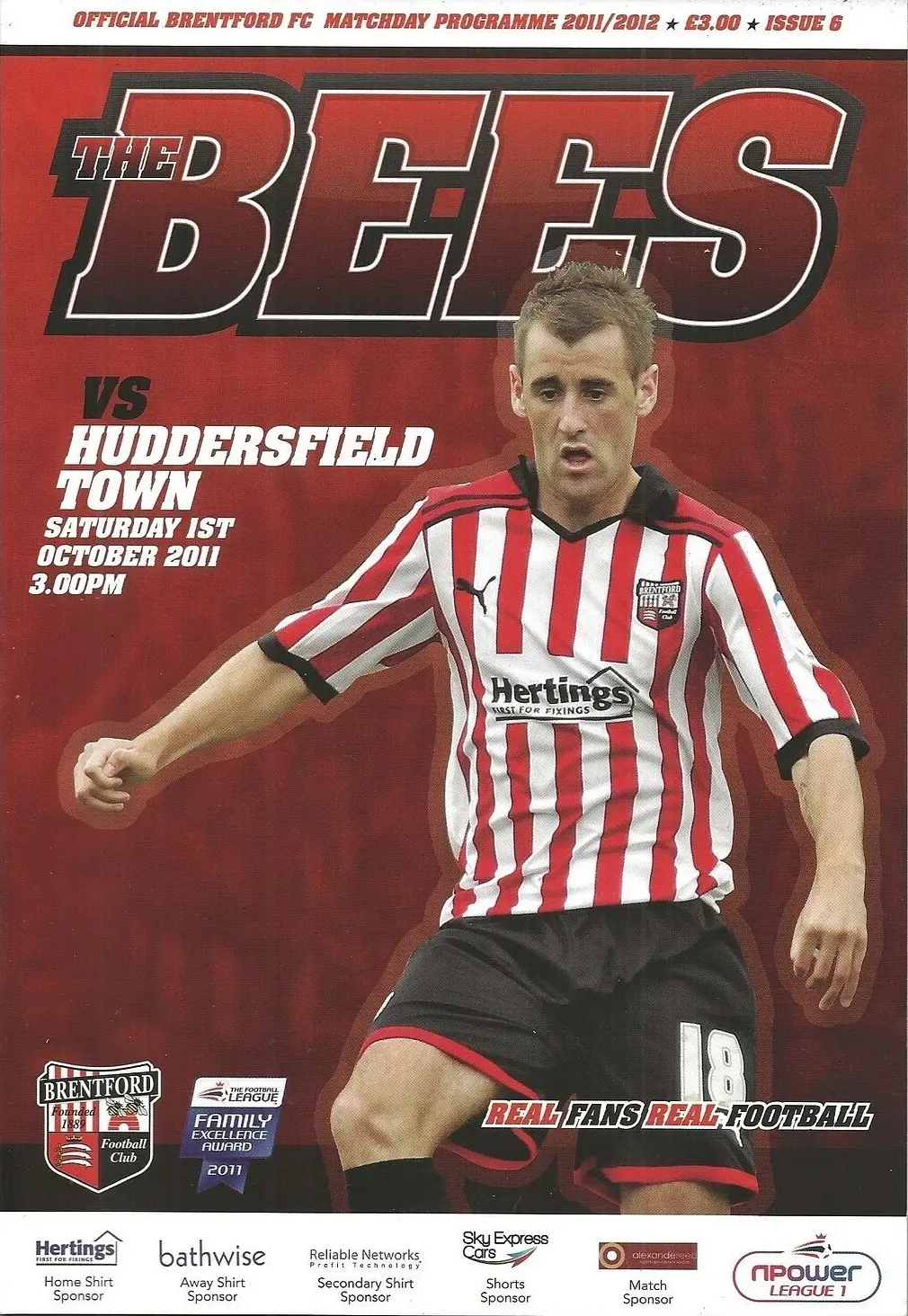 Brentford vs. Huddersfield Town (October 1, 2011)