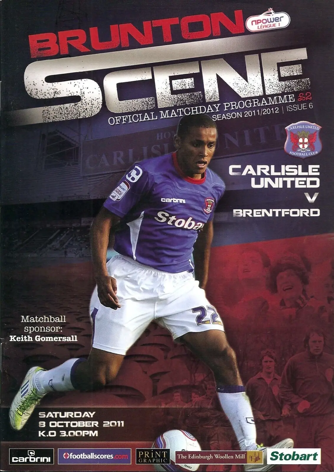 Carlisle United vs. Brentford (October 8, 2011)