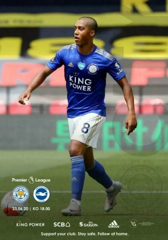 Leicester City vs. Brighton & Hove Albion (June 23, 2020)