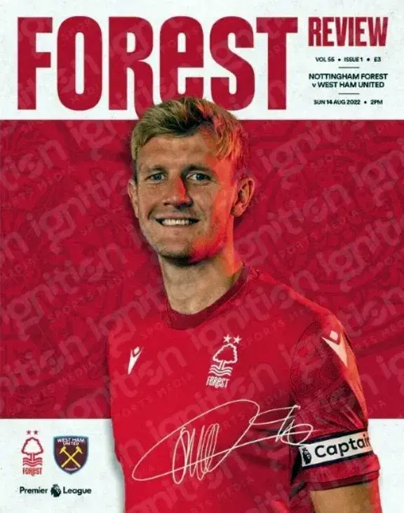 Nottingham Forest vs. West Ham United (August 14, 2022)