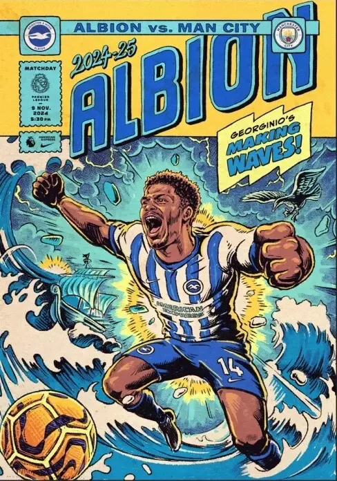 Brighton & Hove Albion vs. Manchester City (November 9, 2024)