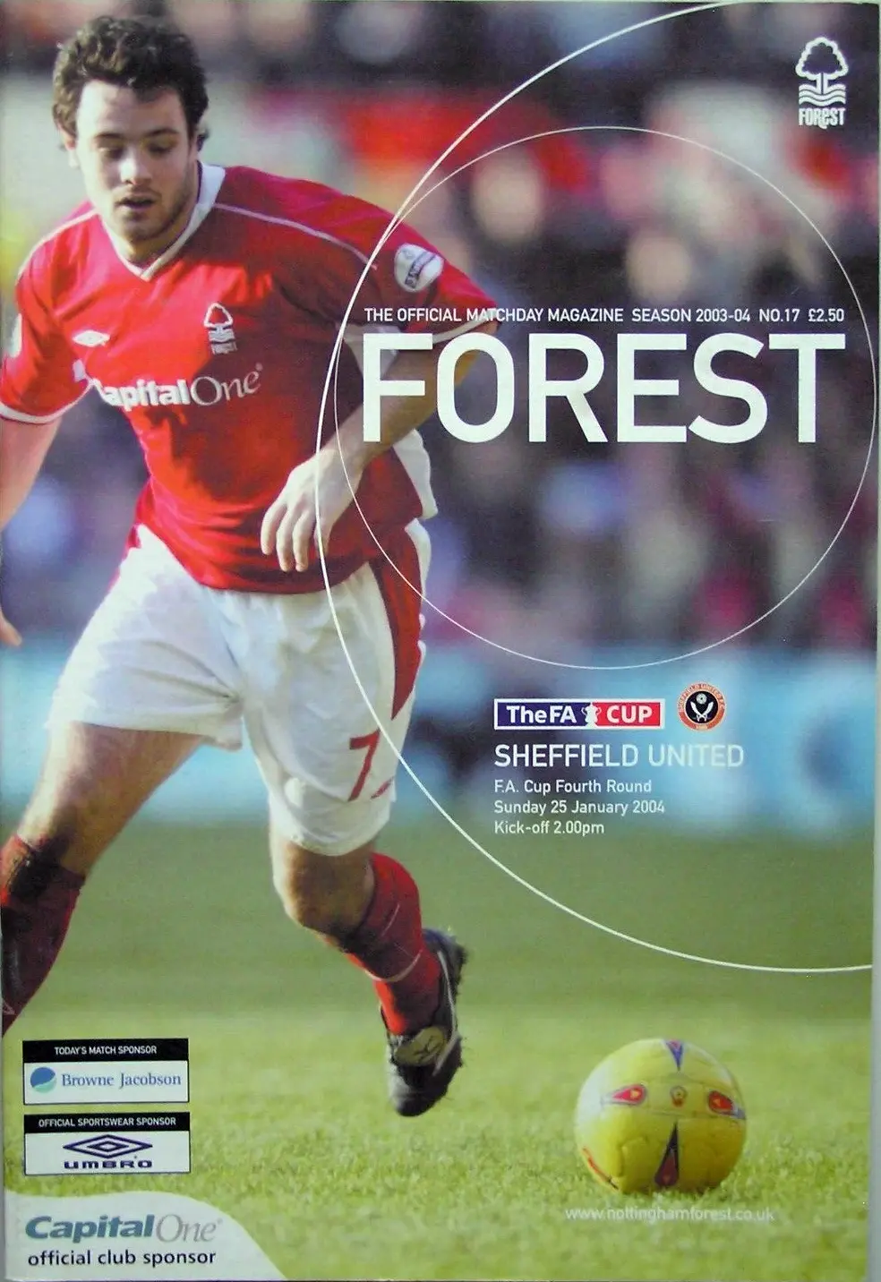 Nottingham Forest vs. Sheffield United (January 25, 2004)