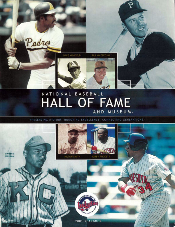 2001 National Baseball Hall of Fame and Museum yearbook