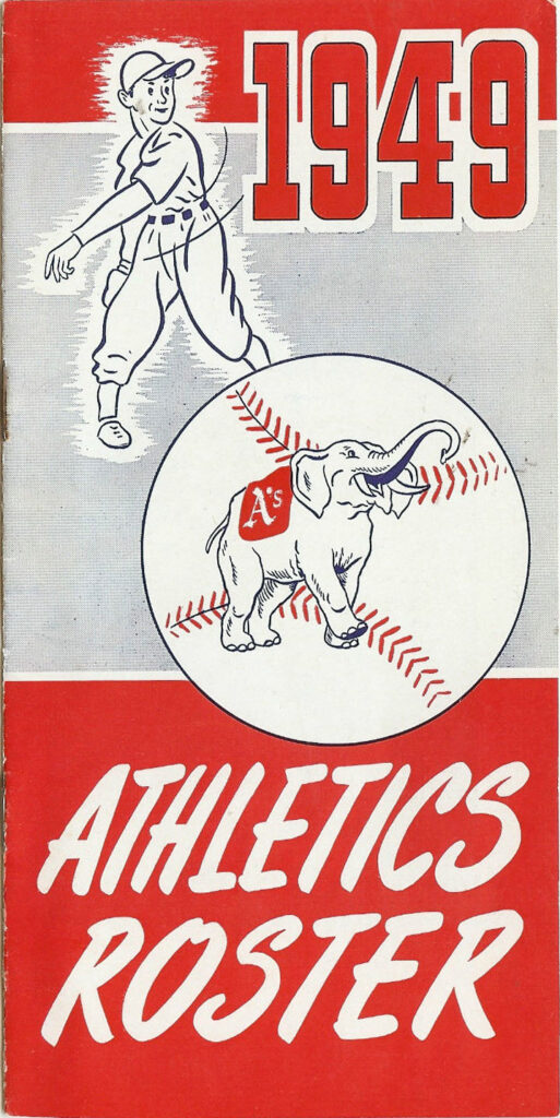 1949 Philadelphia Athletics media guide
