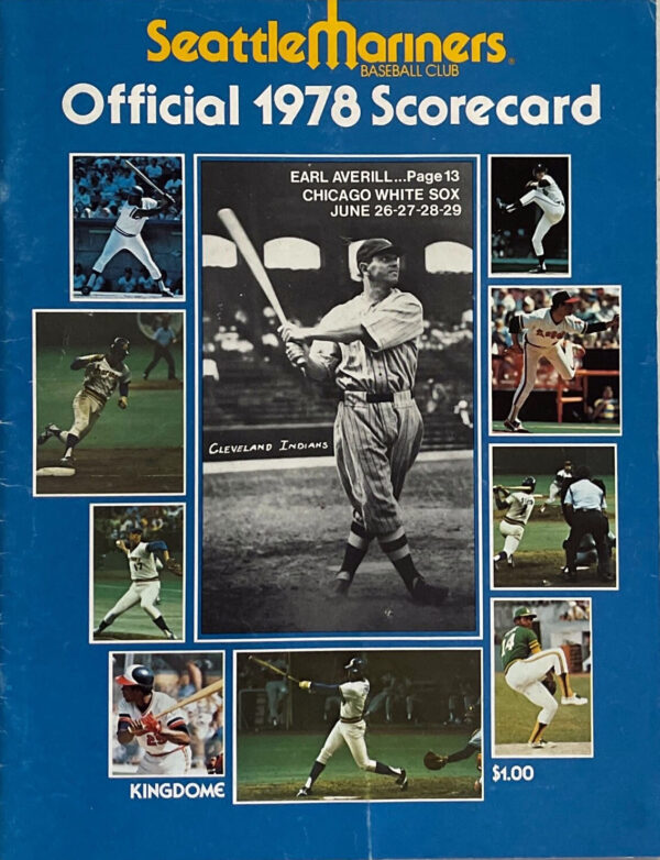 1978 Seattle Mariners program