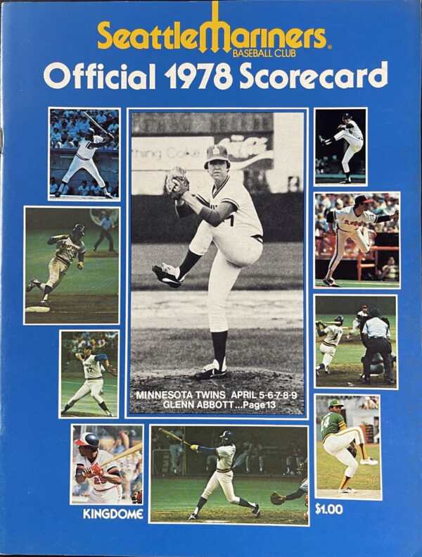 1978 Seattle Mariners program