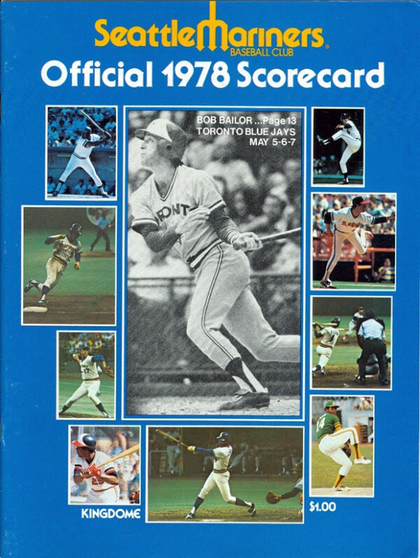 1978 Seattle Mariners program