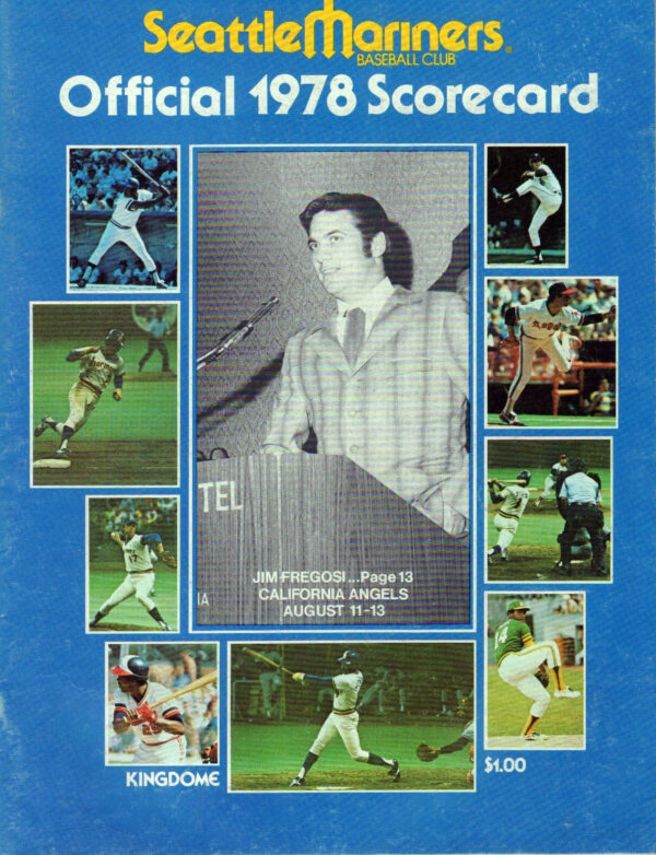 1978 Seattle Mariners program