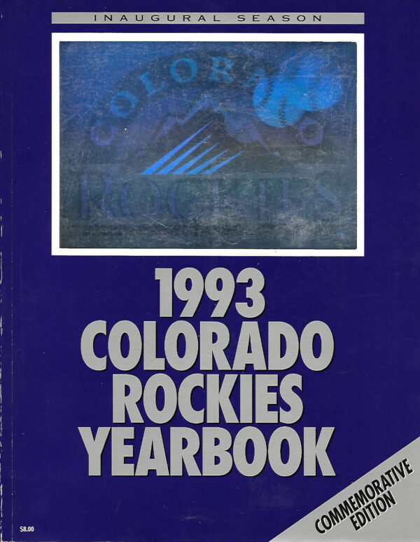 1993 Colorado Rockies yearbook