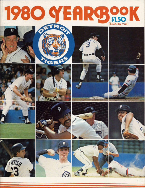 1980 Detroit Tigers yearbook