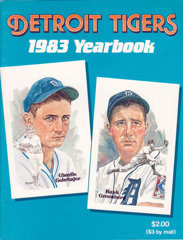 1983 Detroit Tigers yearbook