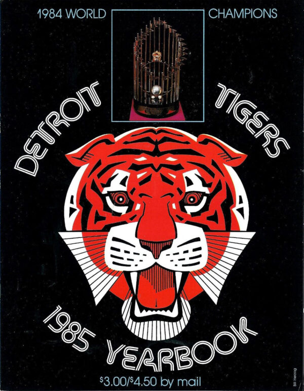 1985 Detroit Tigers yearbook