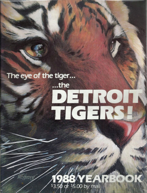 1988 Detroit Tigers yearbook