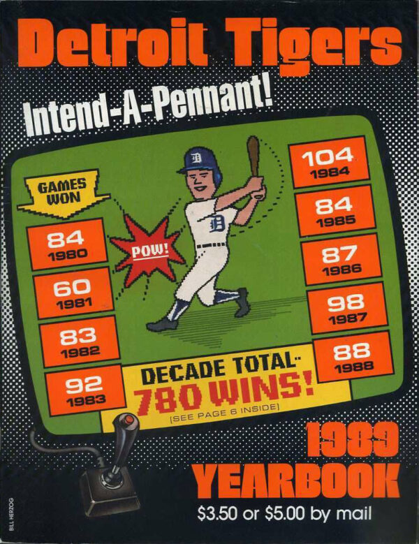 1989 Detroit Tigers yearbook
