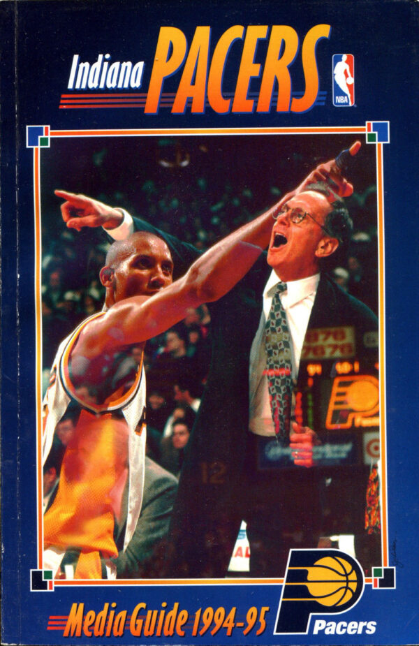 1994-95 Indiana Pacers media guide