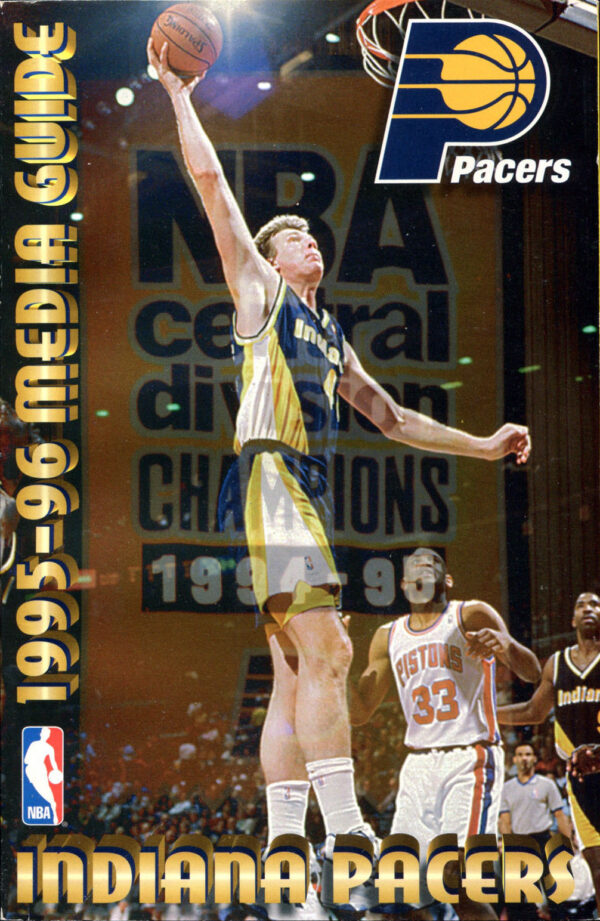 1995-96 Indiana Pacers media guide