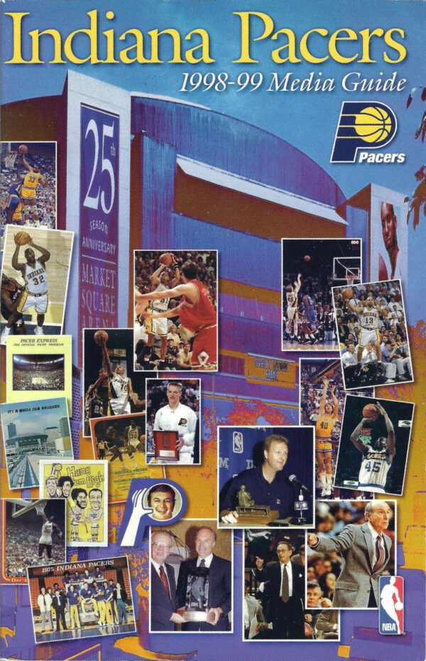 1998-99 Indiana Pacers media guide