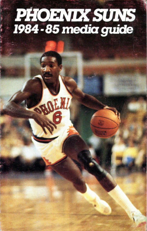 1984-85 Phoenix Suns media guide