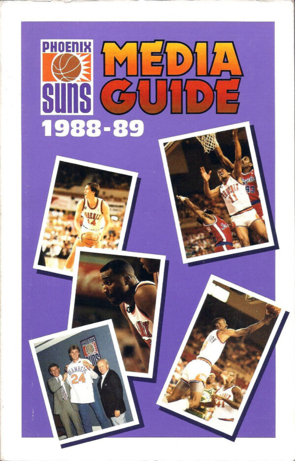 1988-89 Phoenix Suns media guide