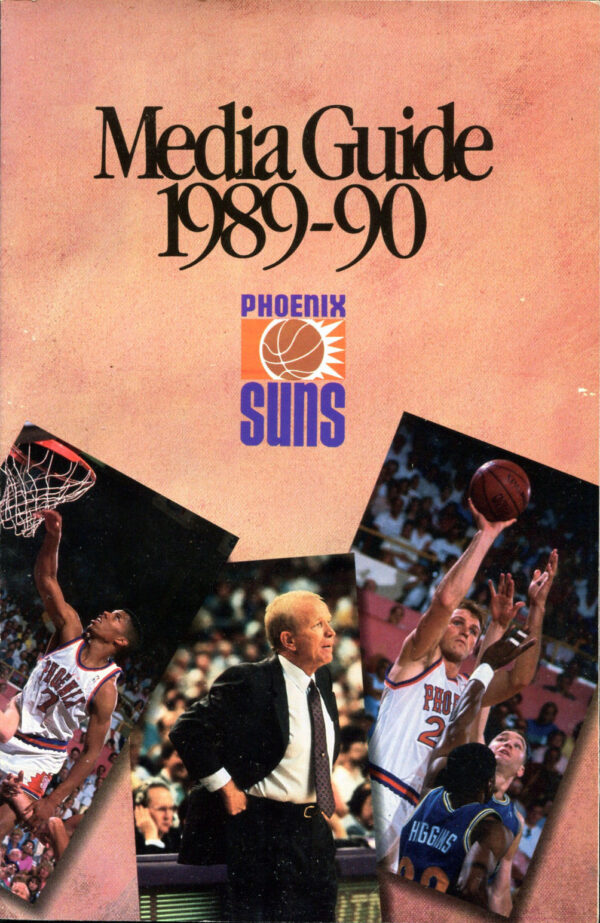 1989-90 Phoenix Suns media guide