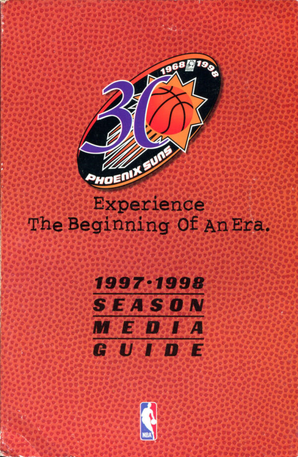 1997-98 Phoenix Suns media guide