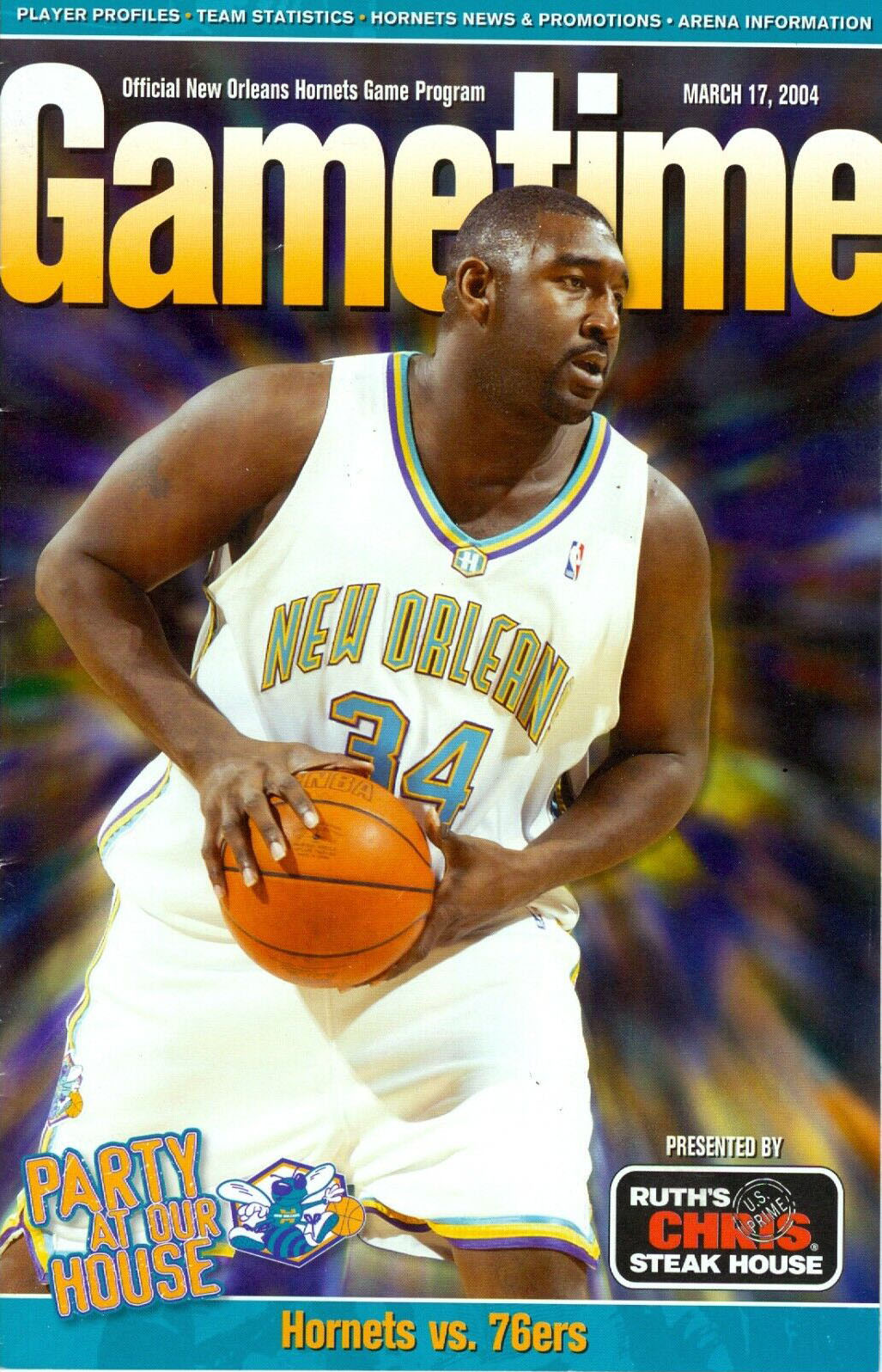 2003-04 New Orleans Hornets program