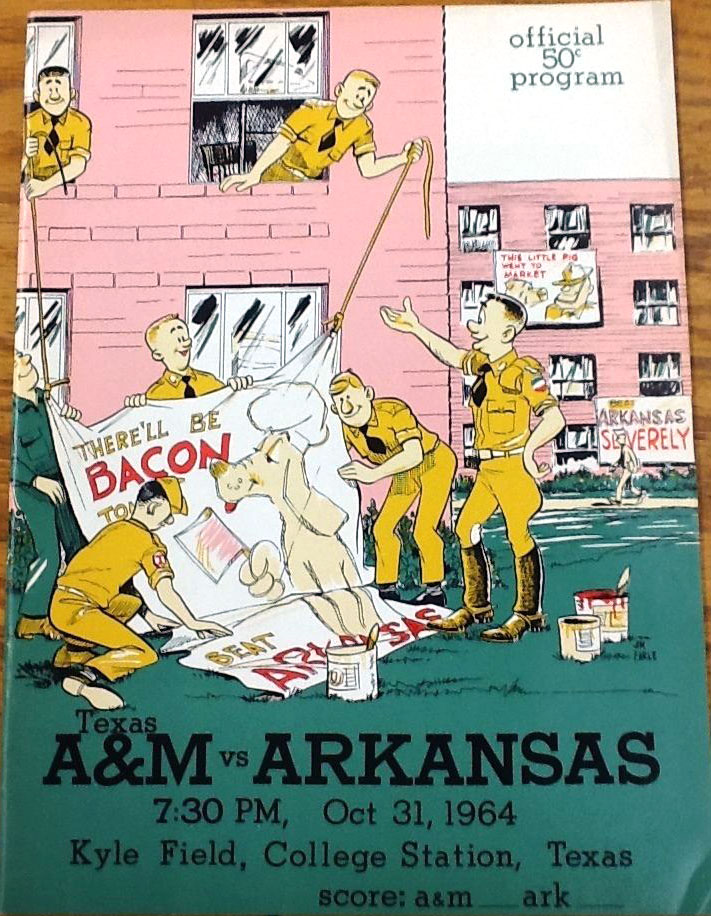 Texas A&M Aggies vs. Arkansas Razorbacks (October 31, 1964)