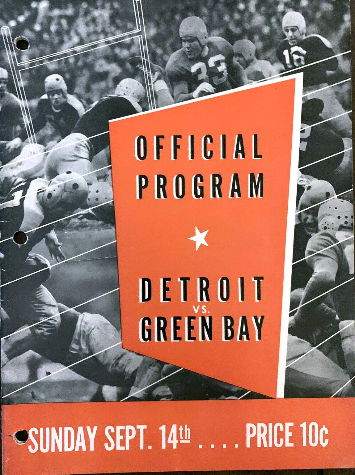 Green Bay Packers vs. Detroit Lions (September 14, 1941)
