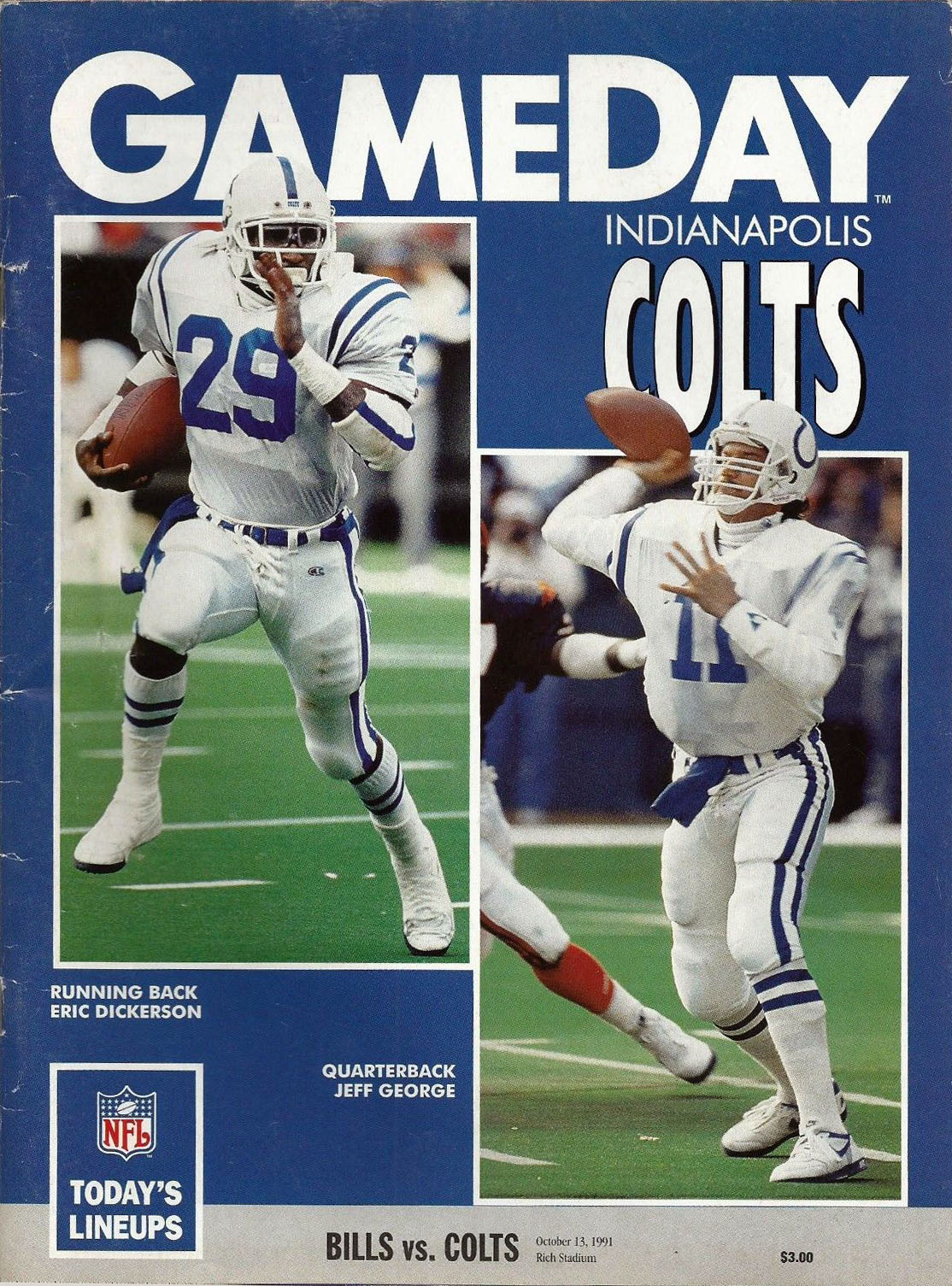 Buffalo Bills vs. Indianapolis Colts (October 13, 1991)