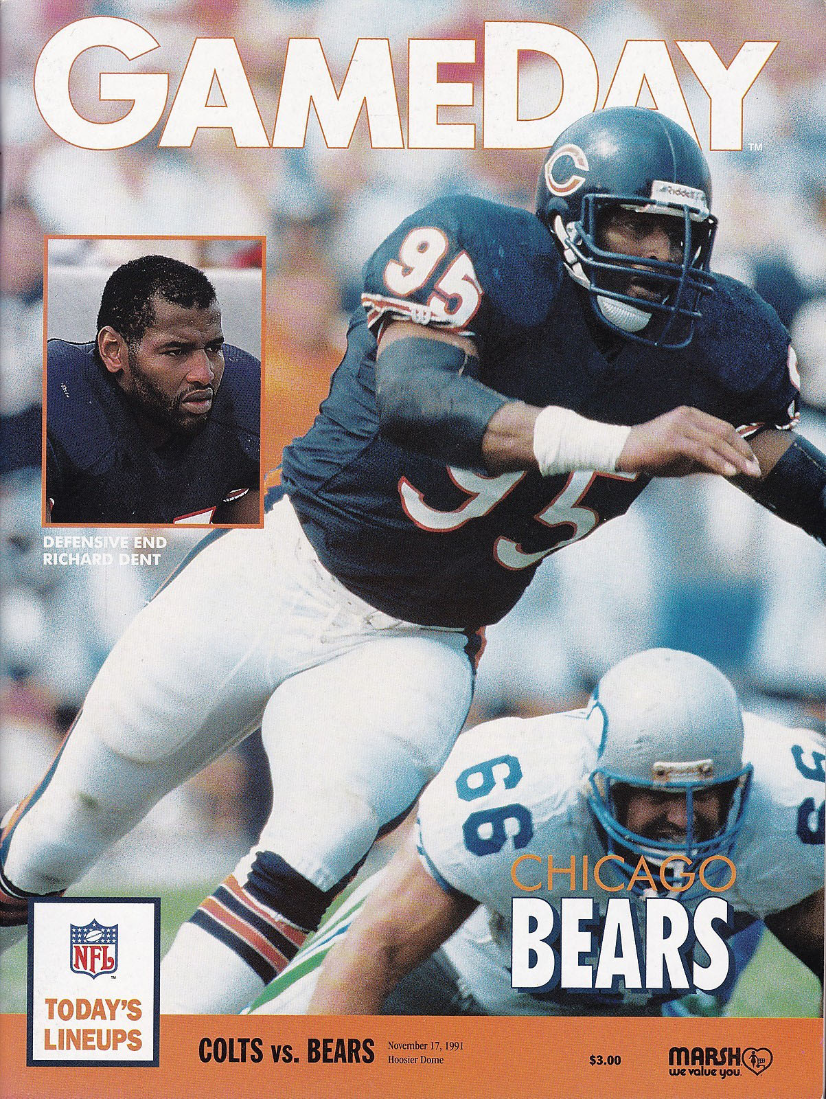 Indianapolis Colts vs. Chicago Bears (November 17, 1991)