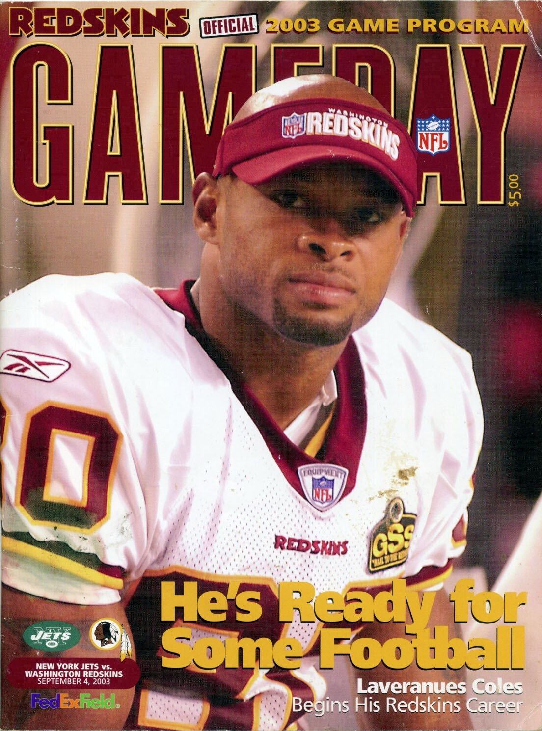 Washington Redskins vs. New York Jets (September 4, 2003)