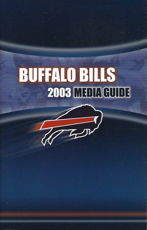 2003 Buffalo Bills media guide