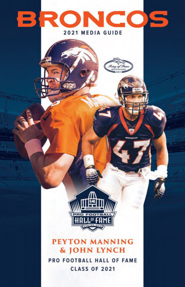 2021 Denver Broncos media guide