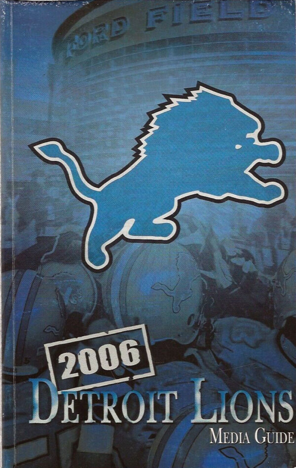2006 Detroit Lions media guide