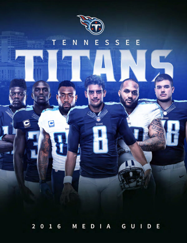 2016 Tennessee Titans media guide