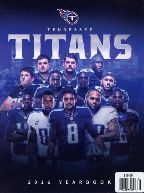 2016 Tennessee Titans yearbook